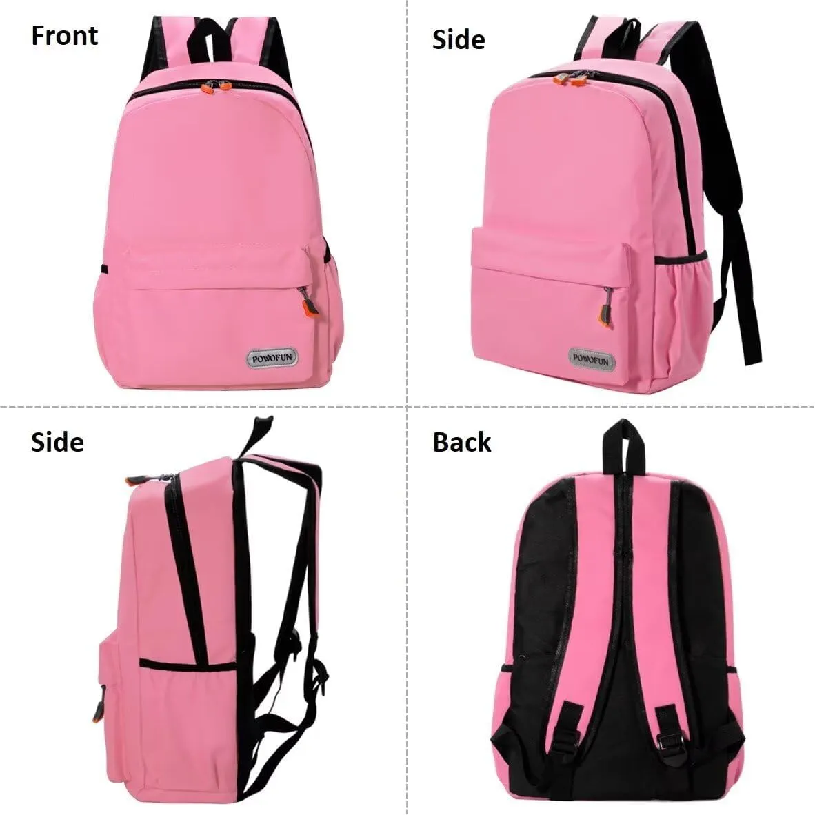 15 inch Kids Backpack Lightweight Elementary School bag Kindergarten Bookbag Casual Travel Daypack