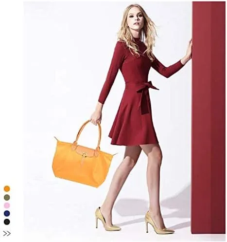 18.8 Inch Womens Handbag Waterproof Satchel Purse Handbag, Tote Bag for Women