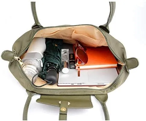 18.8 Inch Womens Handbag Waterproof Satchel Purse Handbag, Tote Bag for Women