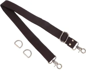 1Pc Adjustable Canvas Bag Strap Comfortable Replacement Purse Strap for Crossbody Handbags Refresh Your Style with Chic Coffee Color