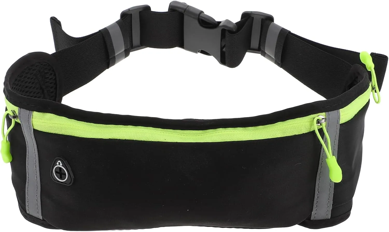 1Pc Music Sports Waist Pack Outdoor Running Bag with Reflective Strip Ergonomic Design Headphone Jack Suitable for Phones Up
