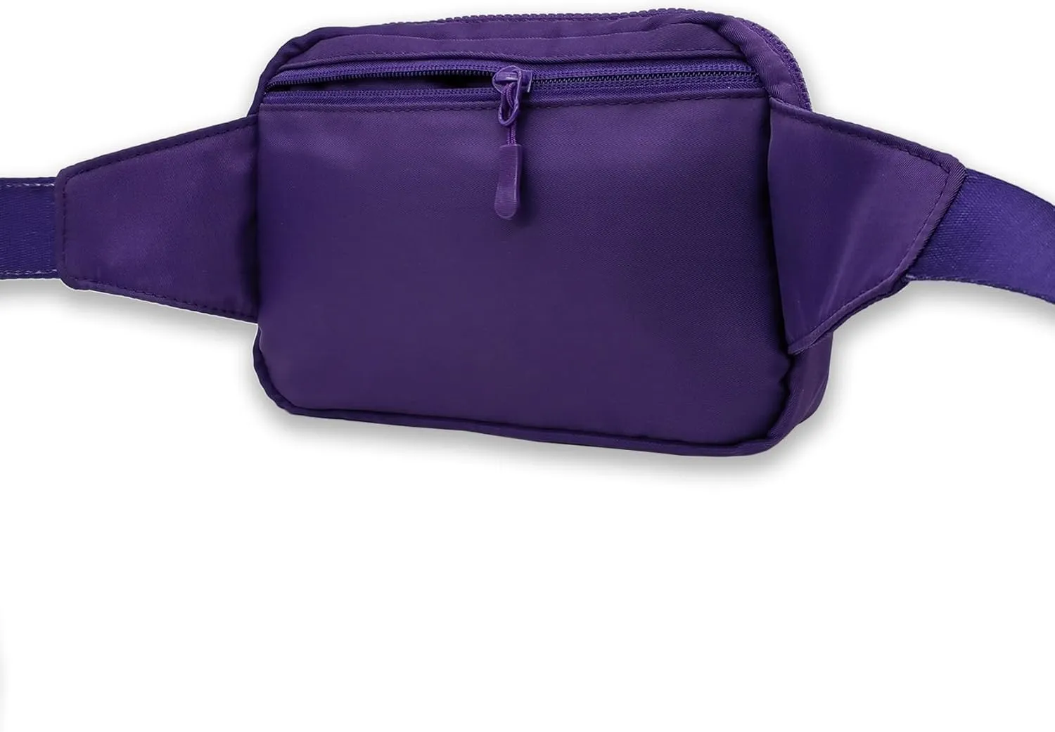 2L Purple Fanny Pack for Women Men, Large Everywhere Belt Bag with Adjustable Strap 55", Fashion Waist Bag Mothers Day Gift for Wife, Crossbody Bag Water-resistant for Travel, Sports, Hiking