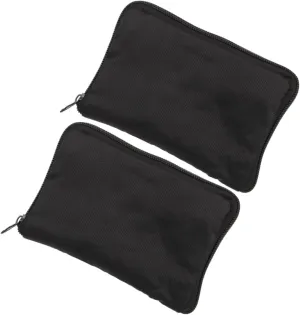 2pcs Medical Travel Case Protective Storage Bag for Oxygen Devices Sturdy with Easy Access Zipper Organizer for Health Instruments