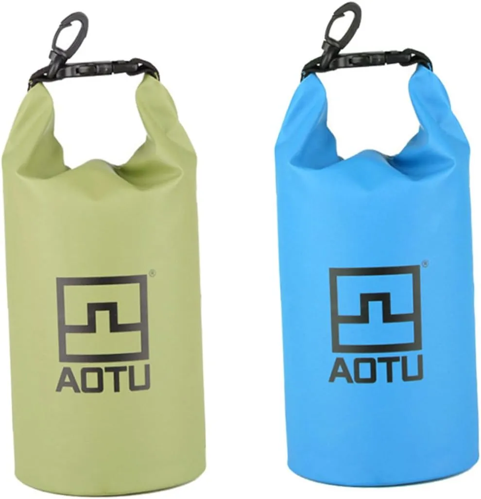 2pcs Outdoor Waterproof Bag Duffle Bag Backpack Kayaking Bag Athletic Backpack Duffel Bag Backpack Surfing Bag Water Floating Bag Outdoor Products Backpack Cell Phone Supplies