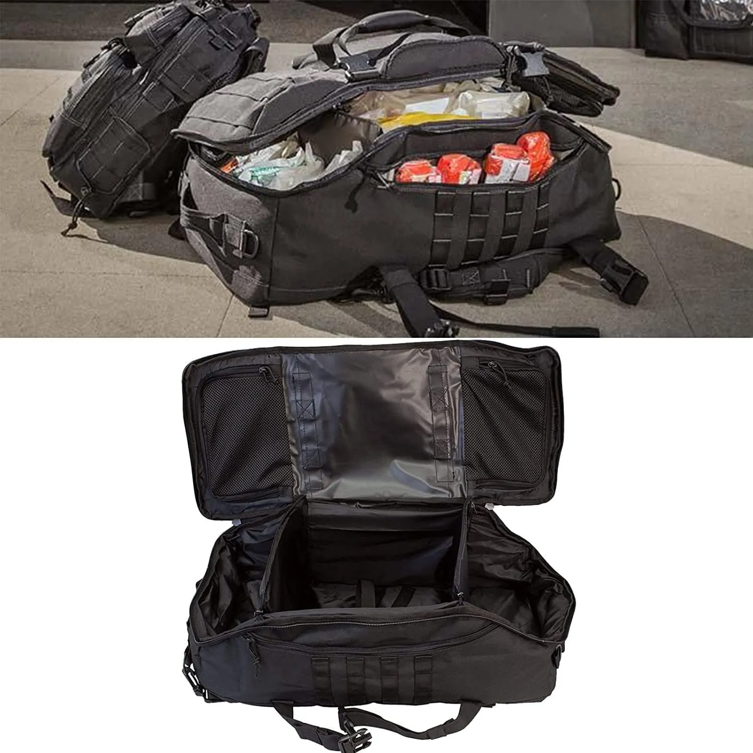 3 In 1 Military Backpack Travel Duffle Bag for Weekender Gym Traveling Workout Deployment