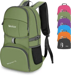 35L Lightweight Backpack Foldable Hiking Daypack Packable Travel Day Bag for Men Women Outdoor Walking Camping