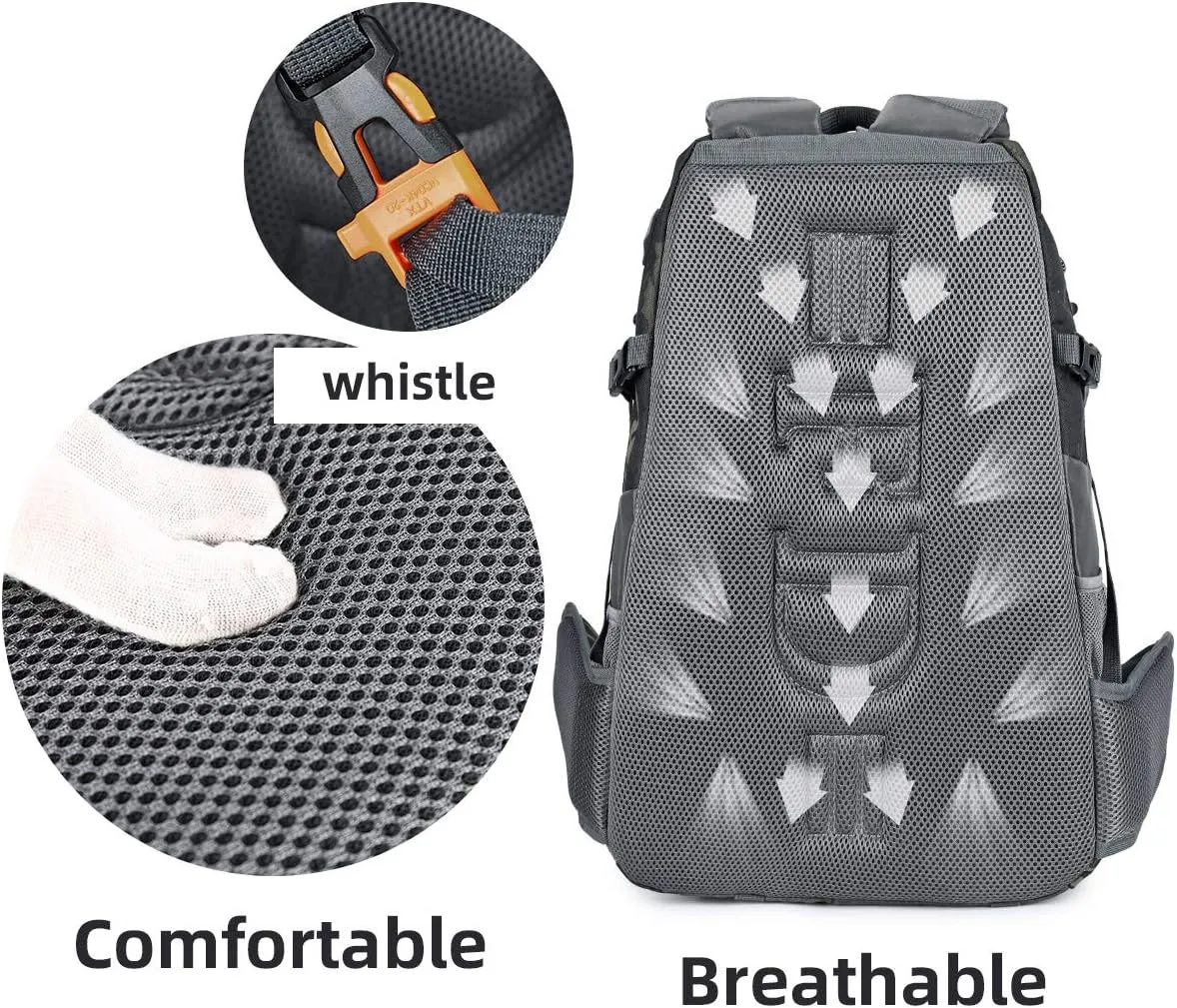 40L Waterproof Lightweight Hiking,Camping,Travel Backpack for Men Women