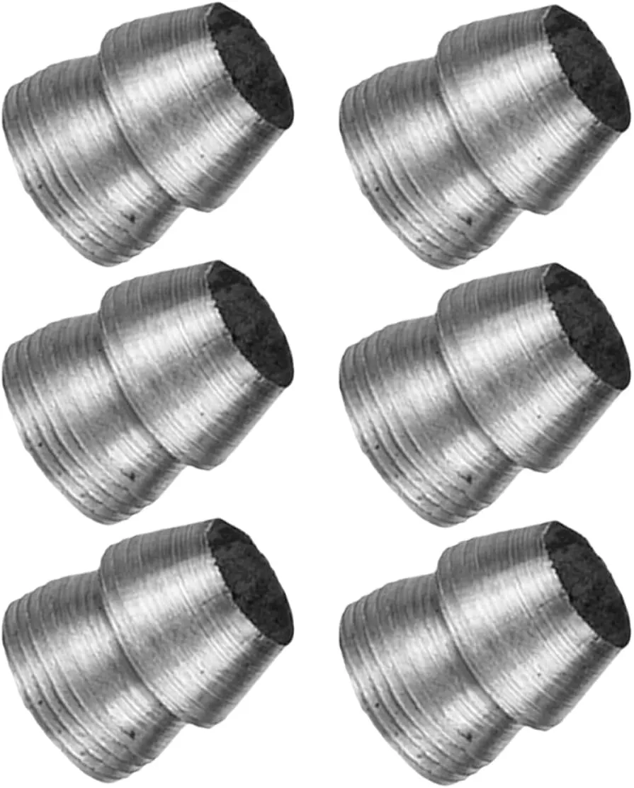 6pcs Iron Wedge for Hammer Handle Axe Installation Supplies Sturdy Tapered Wedges for Tool Reinforcement Durable and Easy to Install Gardening Accessories