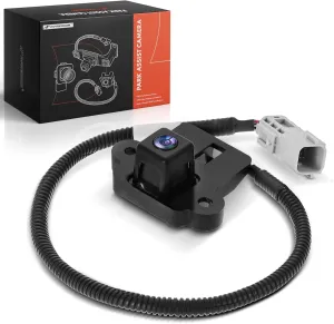A-Premium Park Assist Camera Rear View Backup Reverse Camera Compatible with Select Chevrolet & Cadillac Models - 2009-2013 Avalanche, 2009-2013 Escalade EXT
