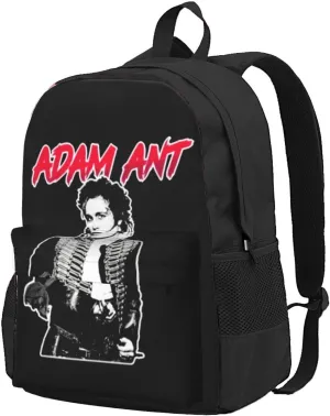 Adam And The Ants Band Backpack Lightweight Backpacks Unisex Rucksack Fashion Casual Travel Bags