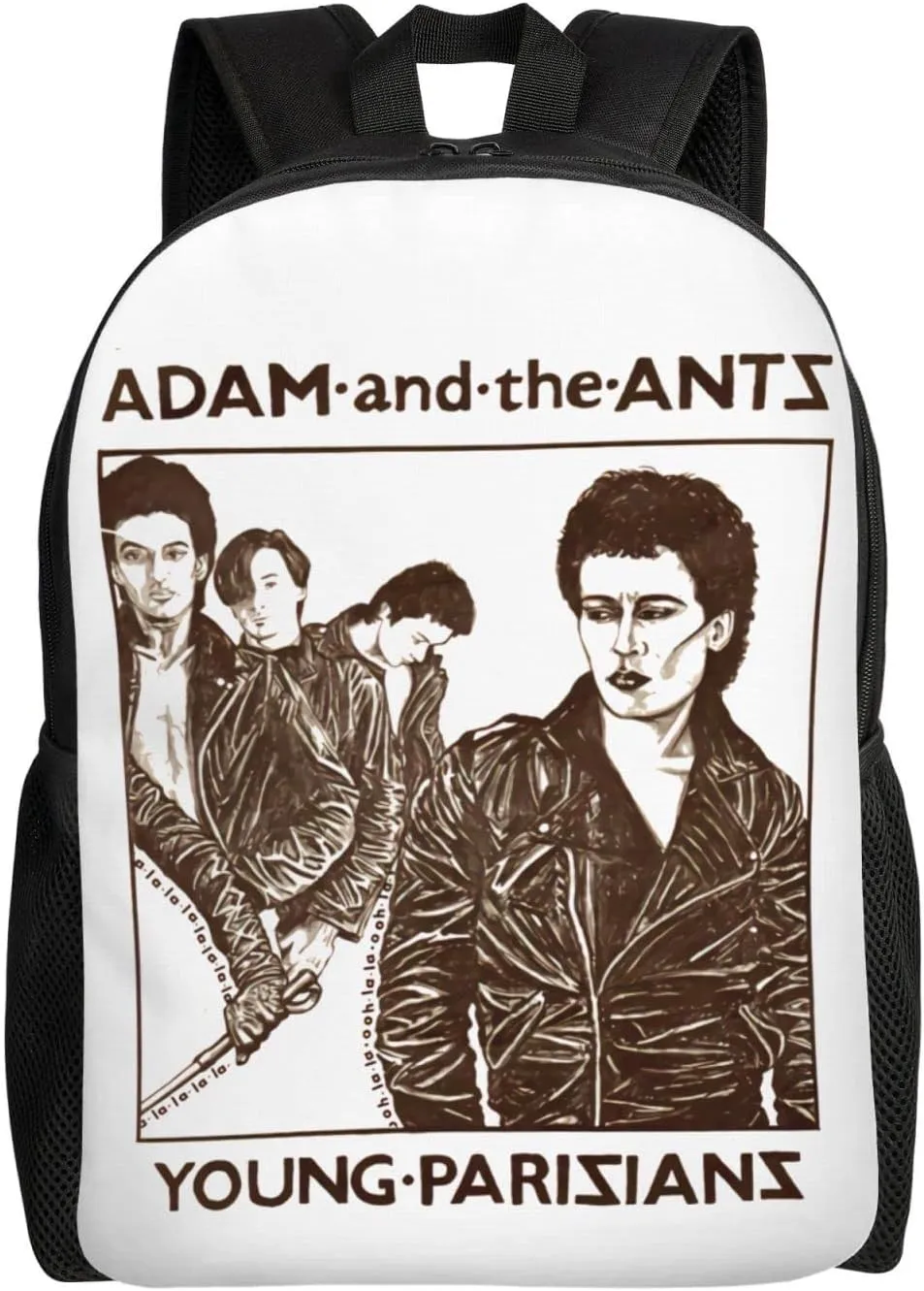 Adam And The Ants Band Backpack Lightweight Backpacks Unisex Rucksack Fashion Casual Travel Bags