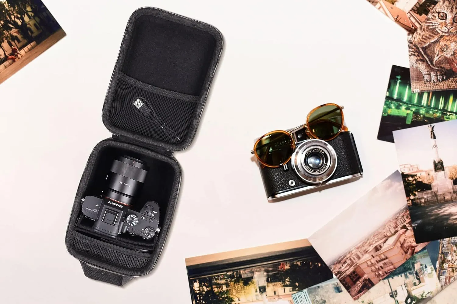 Aenllosi Hard Carrying Case Compatible with Sony Alpha 7 II III IV/7R V/Sony ILCE7M3B Full Frame Camera (Case Only)