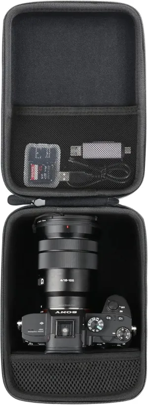 Aenllosi Hard Carrying Case Compatible with Sony Alpha 7 II III IV/7R V/Sony ILCE7M3B Full Frame Camera (Case Only)