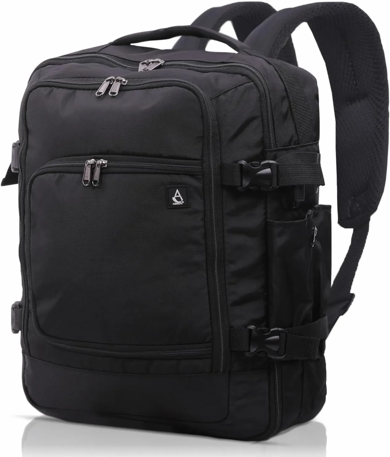 Aerolite 17x13x8” Jetblue Airlines Maximum Size Backpack Eco-Friendly Cabin Luggage Approved Travel Carry On Holdall Lightweight Shoulder Bag Flight Rucksack with YKK Zippers 5 Year Warranty