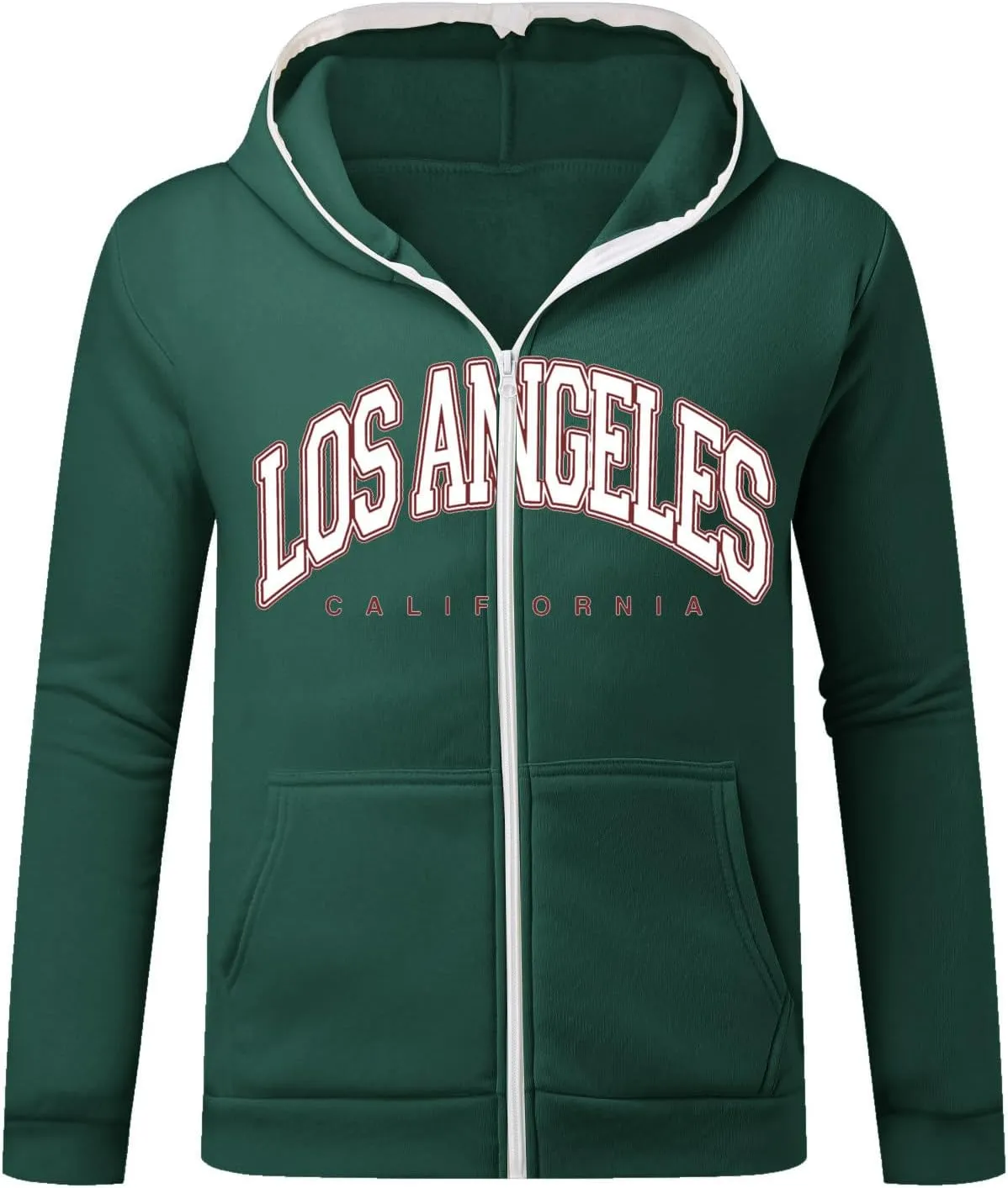 Alalaso Mens Hoodie Sweaters Cotton Long Sleeve Midweight Jersey with Hood Print Graphic Loose Fit Stylish Pullover