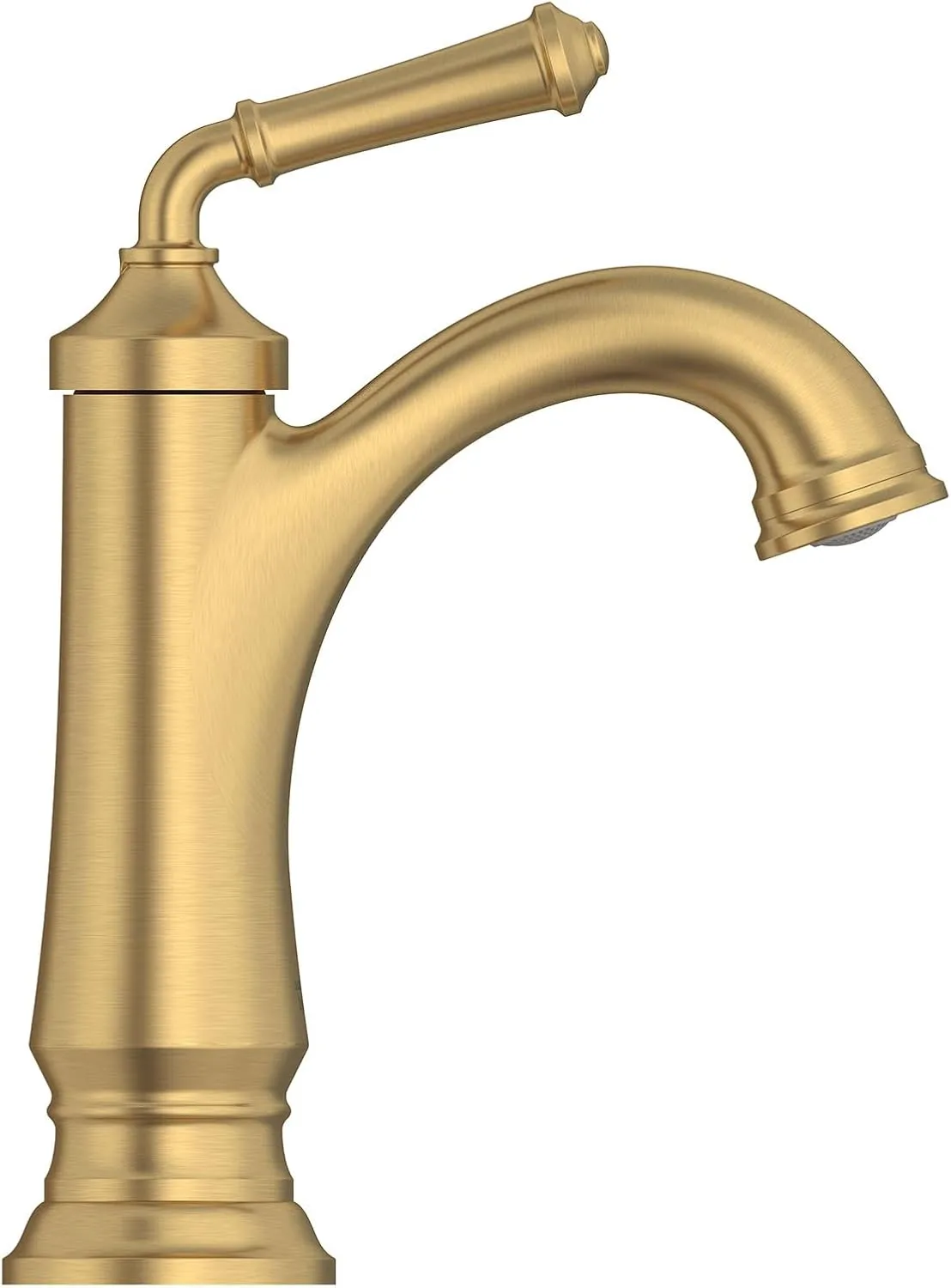 American Standard 7052107.GN0, Delancey Single Hole Single-Handle Bathroom Faucet 1.2 GPM , Brushed Cool Sunrise (Gold)