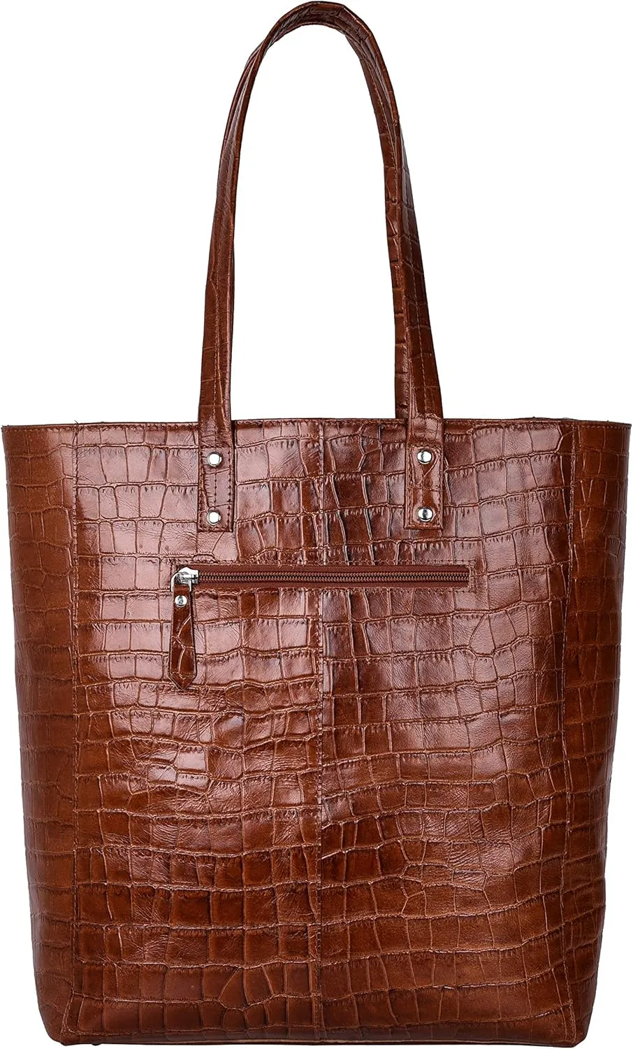 ANTONIO VALERIA Ava Leather Tote/Top Handle Shoulder Bag for Women