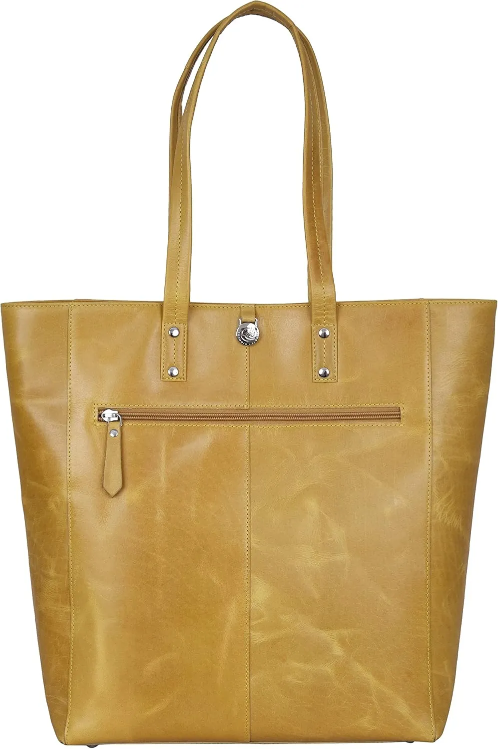ANTONIO VALERIA Ava Leather Tote/Top Handle Shoulder Bag for Women