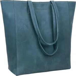 ANTONIO VALERIA Ava Leather Tote/Top Handle Shoulder Bag for Women