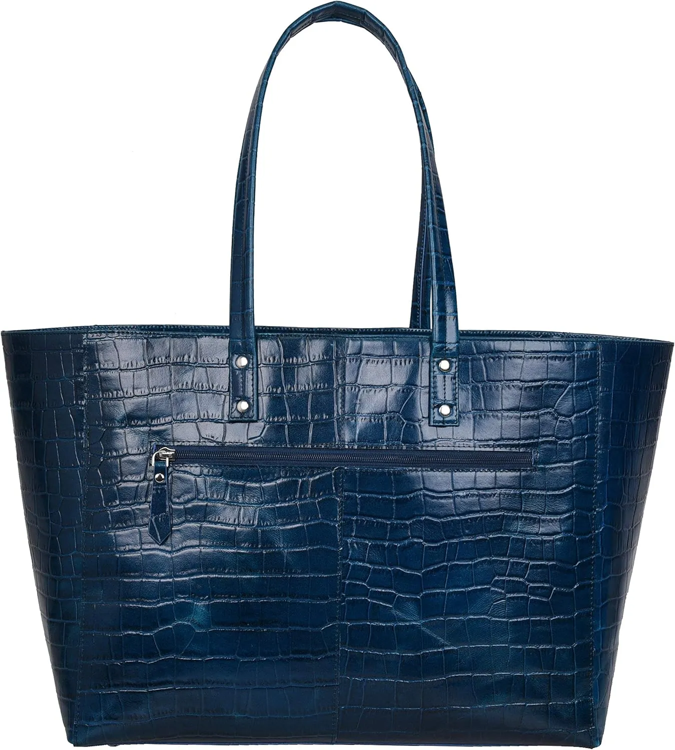 ANTONIO VALERIA Avery Leather Tote/Top Handle Shoulder Bag for Women