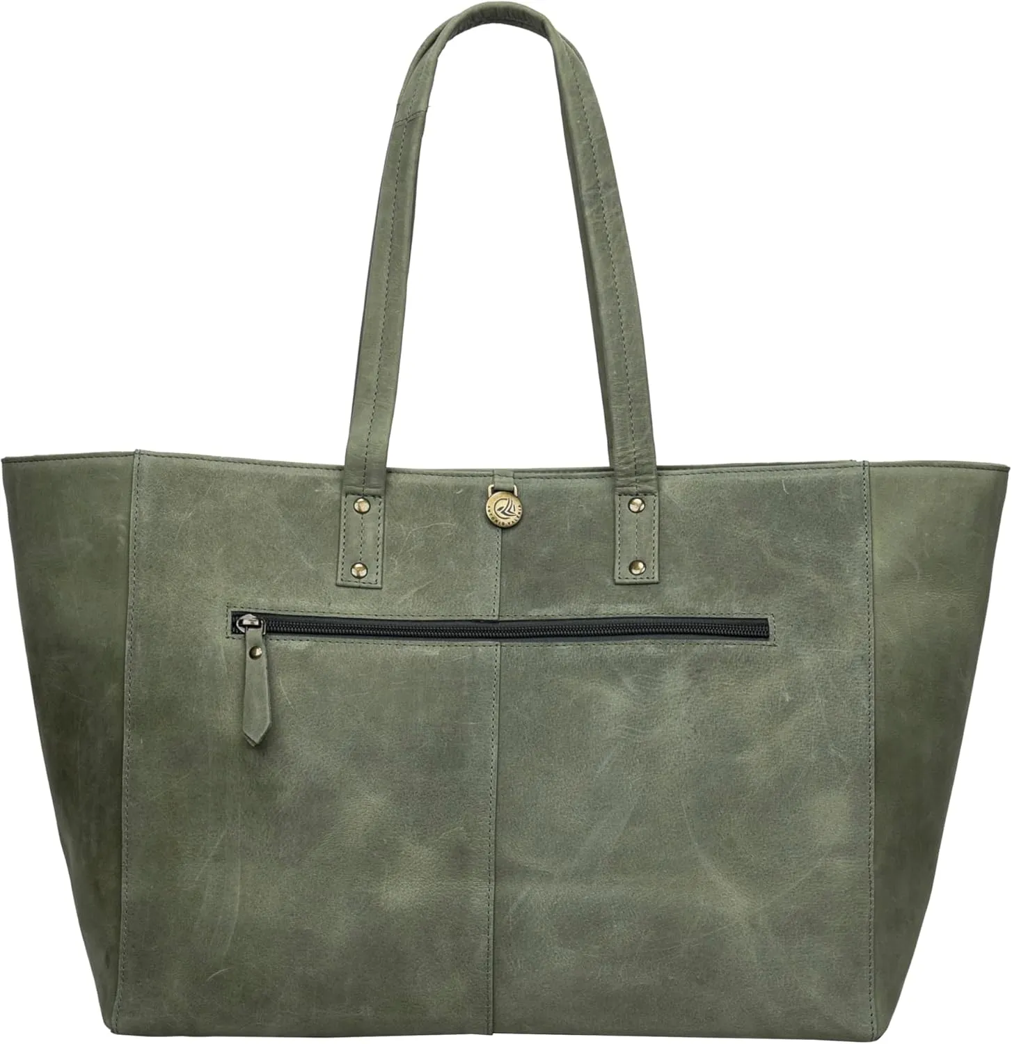 ANTONIO VALERIA Avery Leather Tote/Top Handle Shoulder Bag for Women