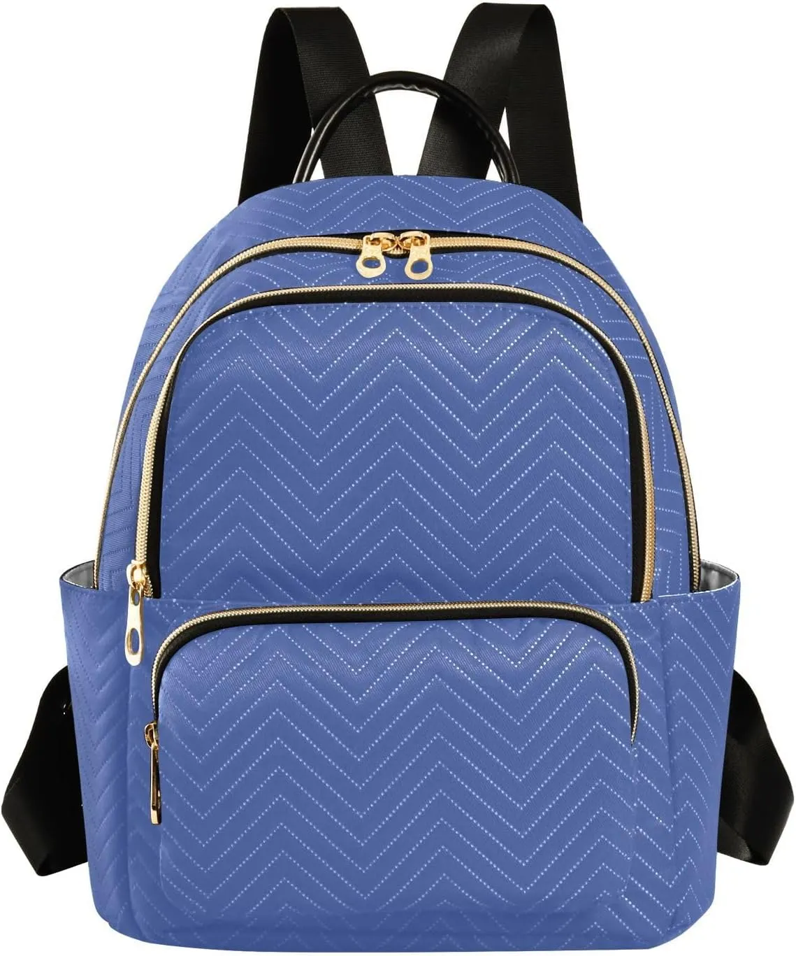 Aqua Backpack Purse for Women Ladies Shoulder Book Bag with Anti-theft Back for Women Travel M