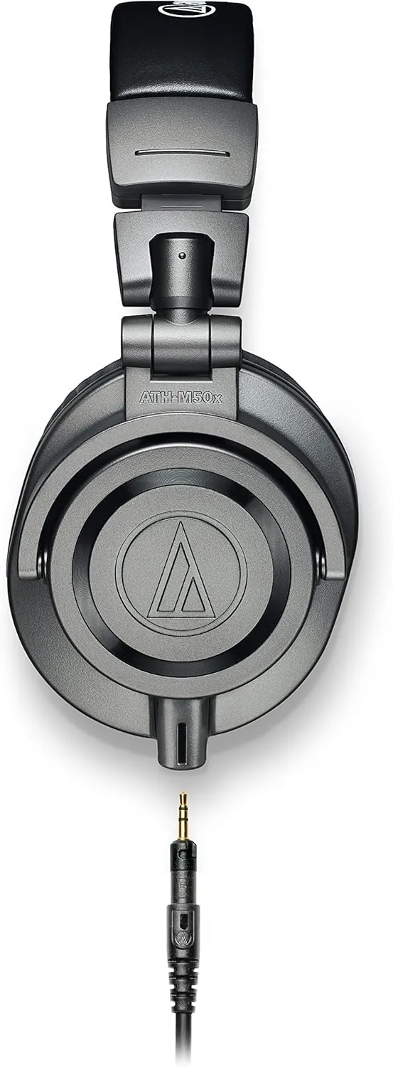 Audio-Technica ATH-M50xGM Professional Monitor Headphones, Gun Metal
