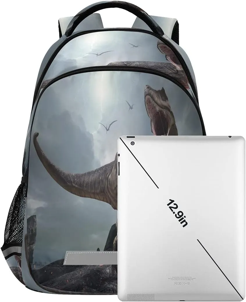 Backpack Bookbag 3D T-Rex Dinosaur School Bag Travel Bag for Girls Boys Teen