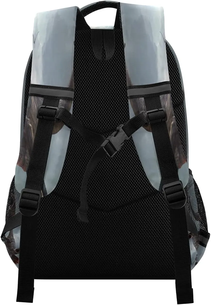Backpack Bookbag 3D T-Rex Dinosaur School Bag Travel Bag for Girls Boys Teen