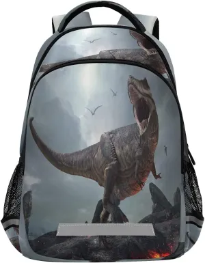 Backpack Bookbag 3D T-Rex Dinosaur School Bag Travel Bag for Girls Boys Teen