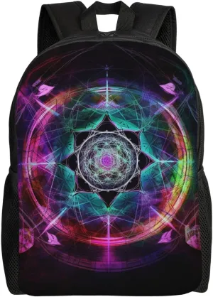 Backpack Travel Laptop Backpack For Men Women Lightweight Rucksack Art Colorful Casual Daypack
