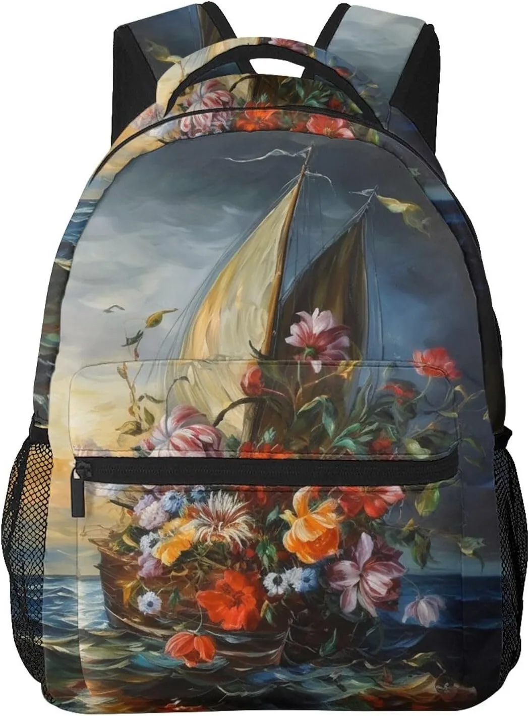 Backpack Travel Laptop Backpack for Men Women Lightweight Rucksack Artwork Casual Daypack