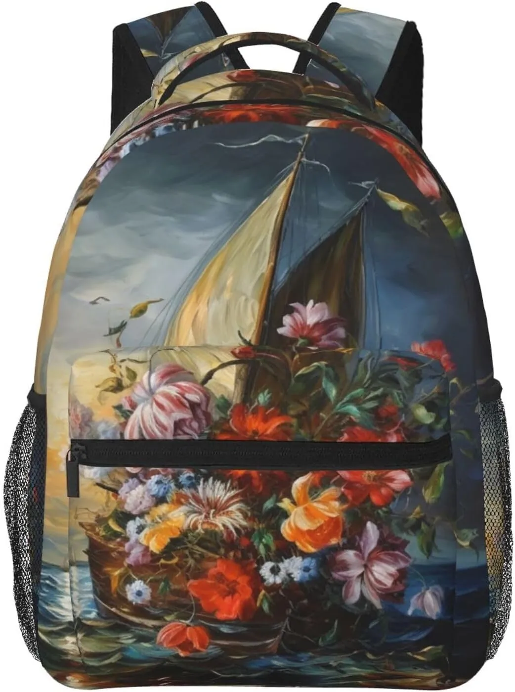 Backpack Travel Laptop Backpack for Men Women Lightweight Rucksack Artwork Casual Daypack