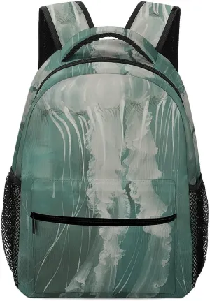 Backpack Travel Laptop Backpack for Men Women Soft Blurry Atmosphere Casual Daypack Adjustable Lightweight Computer Bag