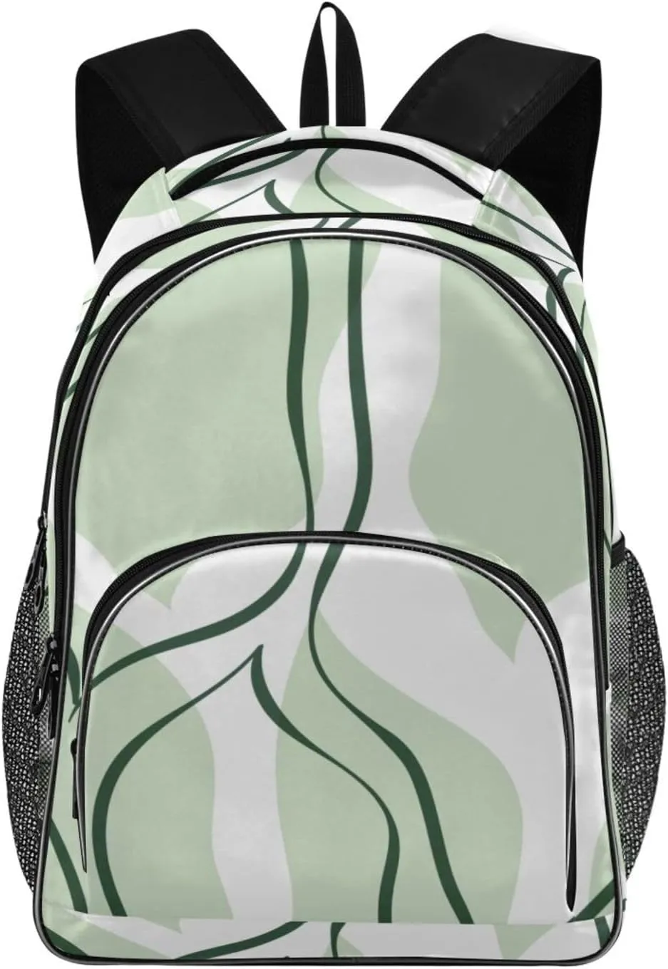 Backpacks 22L Three Layer Arc Book Bag Lightweight for Travel Camping Hiking Rucksack Daypack Kids & Adults Tropic Palm Leaves