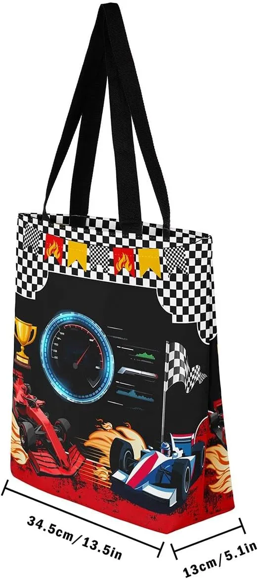 Basketball Canvas Bag for Kids Boys Girls,Teens Soccer Canvas Tote Bag
