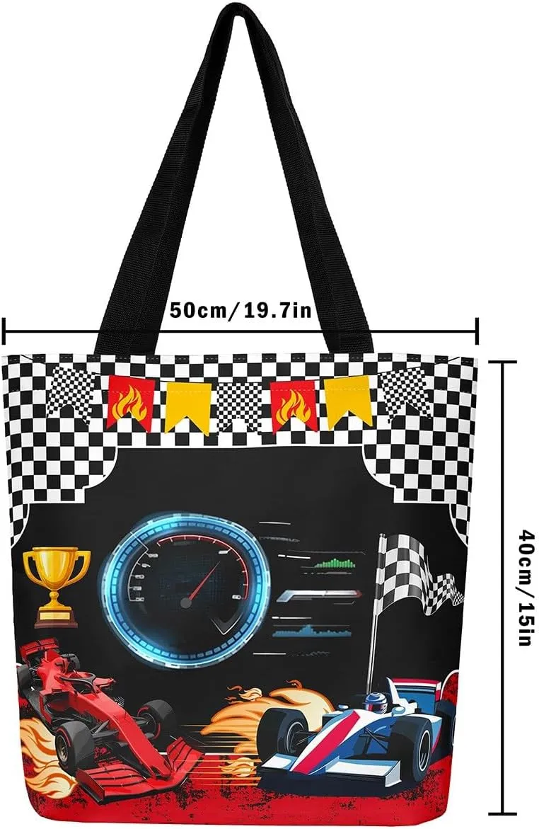 Basketball Canvas Bag for Kids Boys Girls,Teens Soccer Canvas Tote Bag