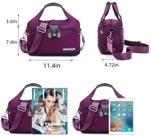Beautifuldeer Anti Theft Handbag, Casual Waterproof Shoulder Bag, Fashion Waterproof Anti Theft Handbag