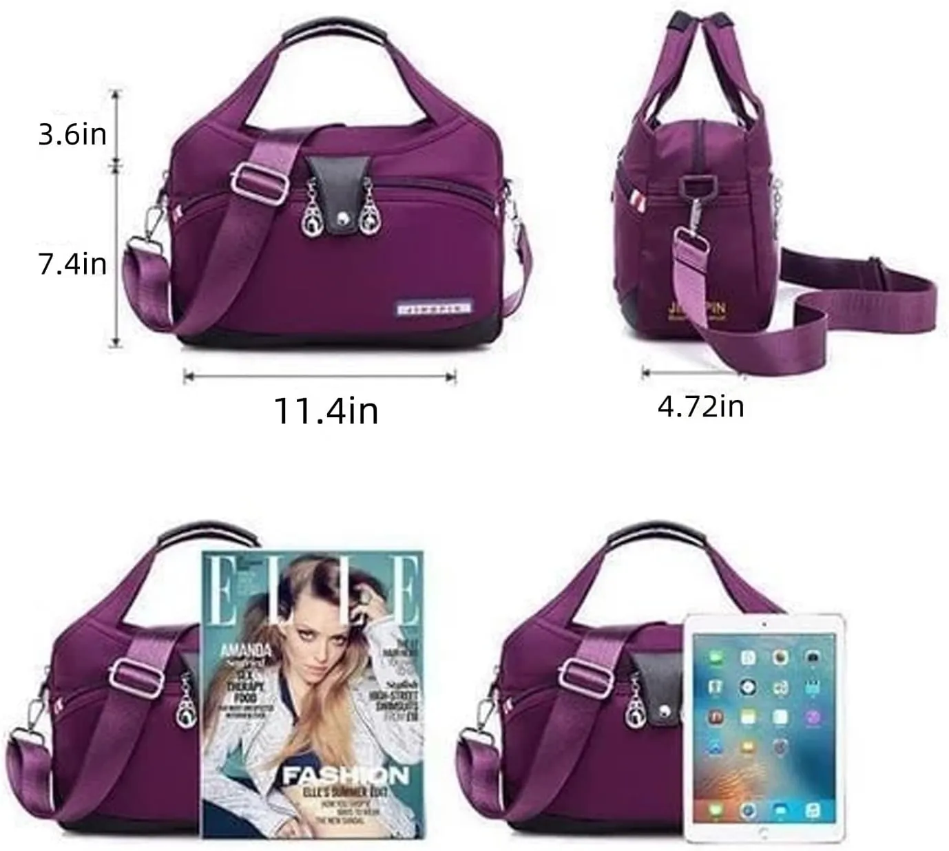 Beautifuldeer Anti Theft Handbag, Casual Waterproof Shoulder Bag, Fashion Waterproof Anti Theft Handbag