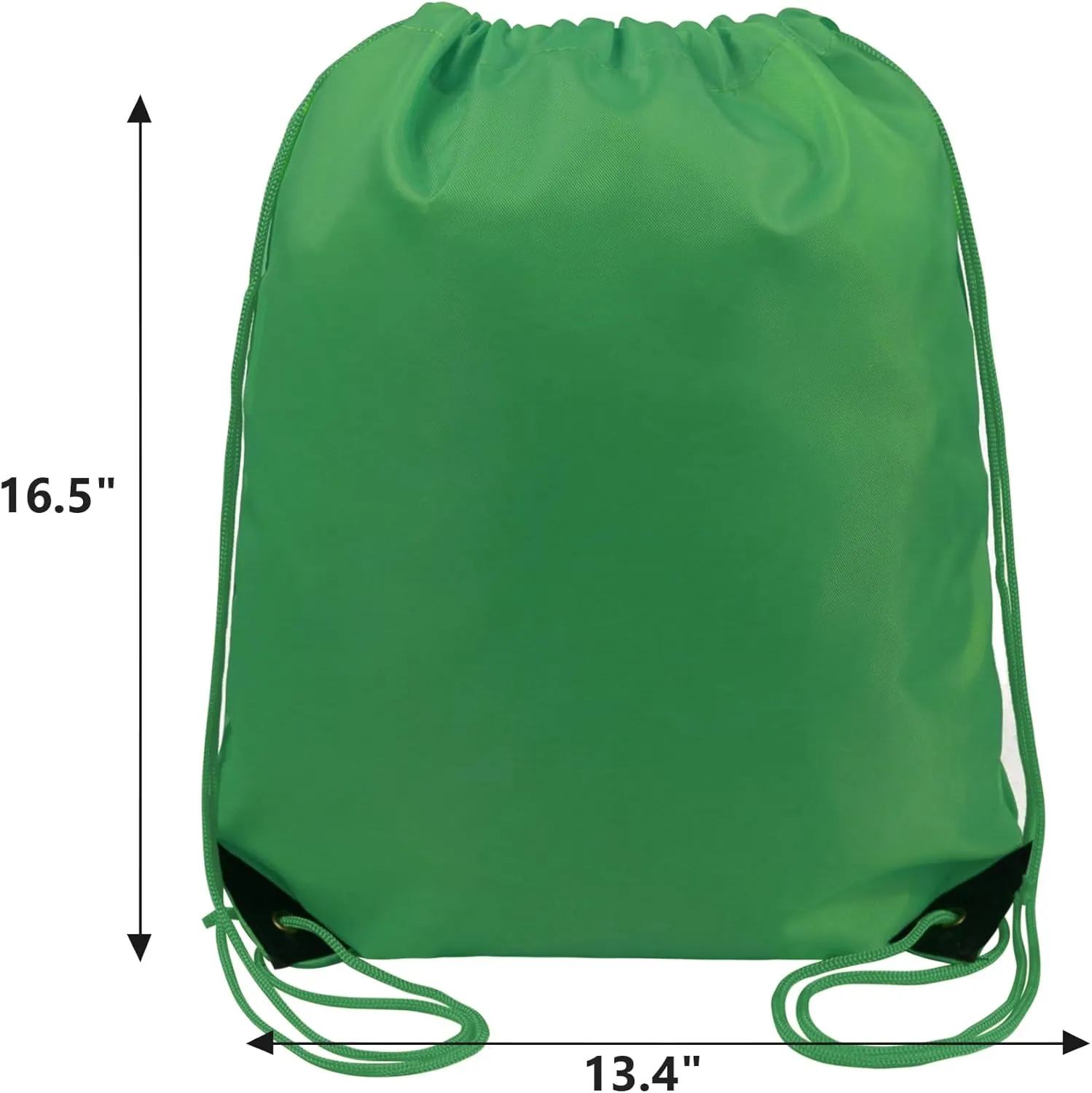 BeeGreen Drawstring Backpack Bags 20,30,50 Packs Reflective String Bags for Gym Sport Trip Cinch Sack DIY for Women Men