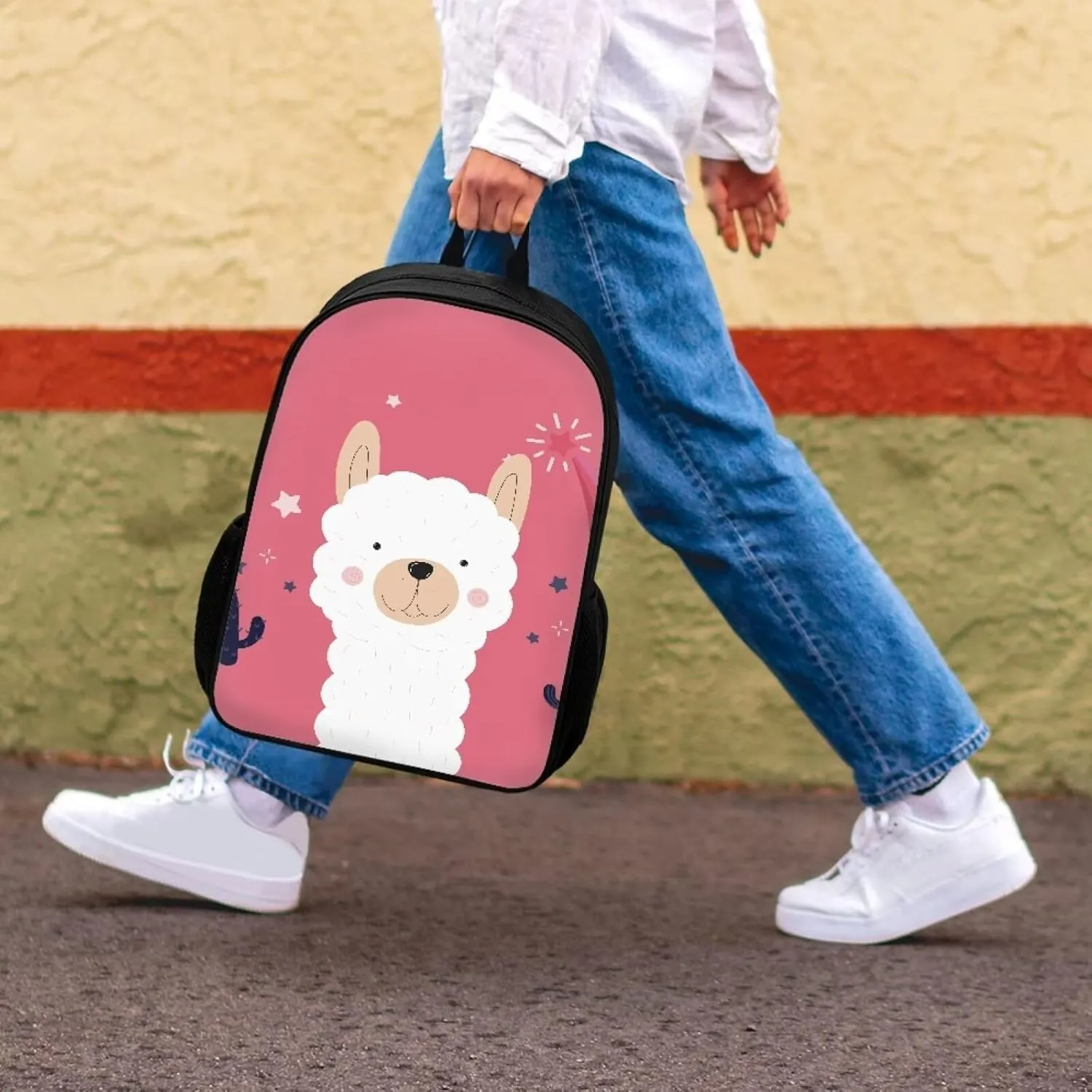 Belidome Kids School Backpack with Side Mesh Pockets Large Bookbag Daypack Shoulder Backpack