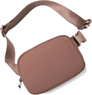 Belt Bag for Women Fanny Pack Crossbody Bags for Women Fashion Waist Packs with Adjustable Strap Gifts for Women Men (Brown)
