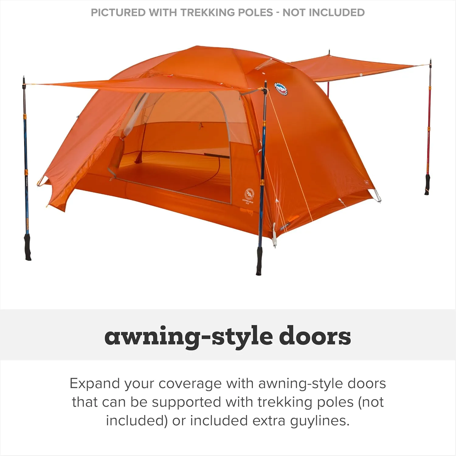 Big Agnes Copper Spur UL - Backpacking Tent for Camping, 3 Season, Ultralight, Waterproof, Anodized Poles