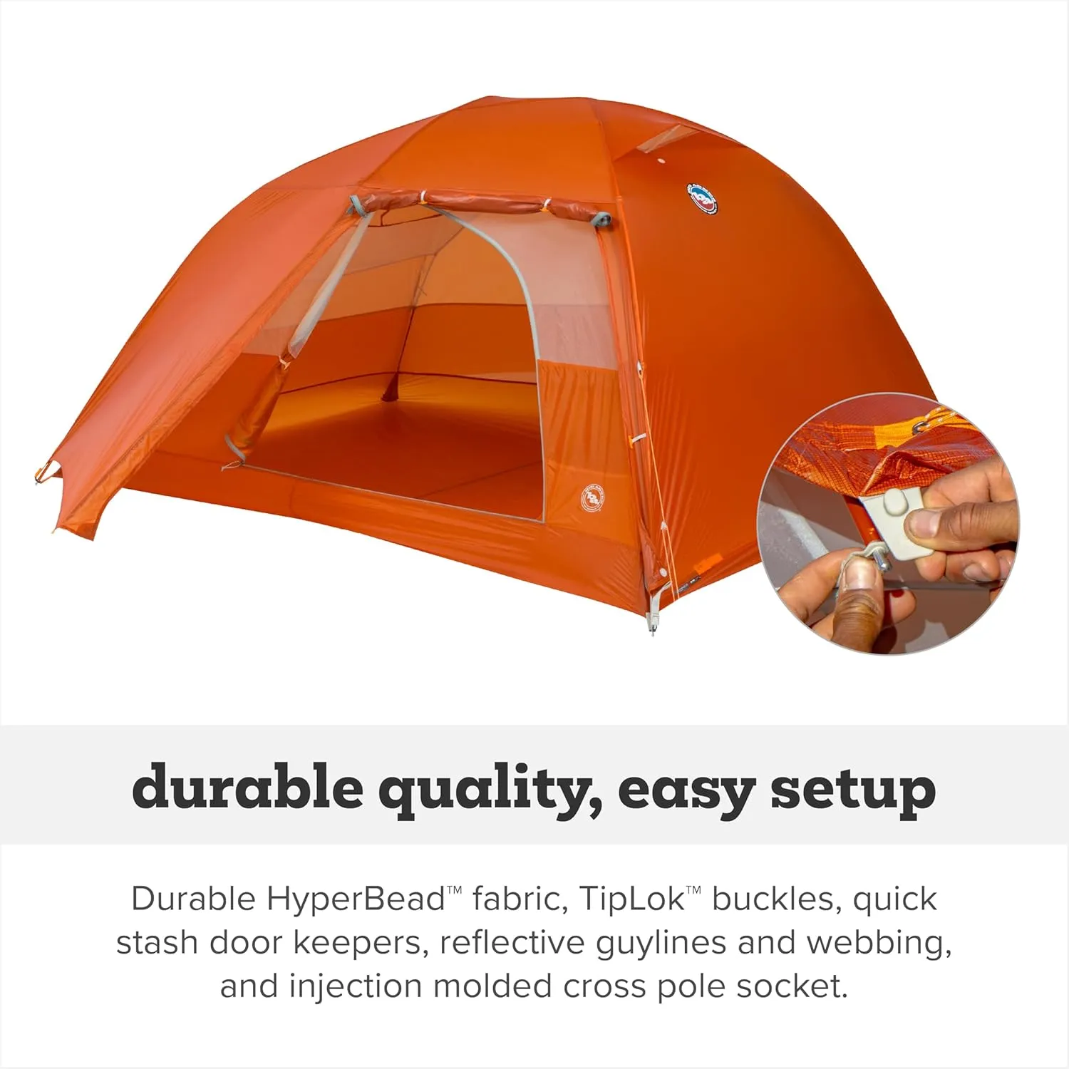 Big Agnes Copper Spur UL - Backpacking Tent for Camping, 3 Season, Ultralight, Waterproof, Anodized Poles