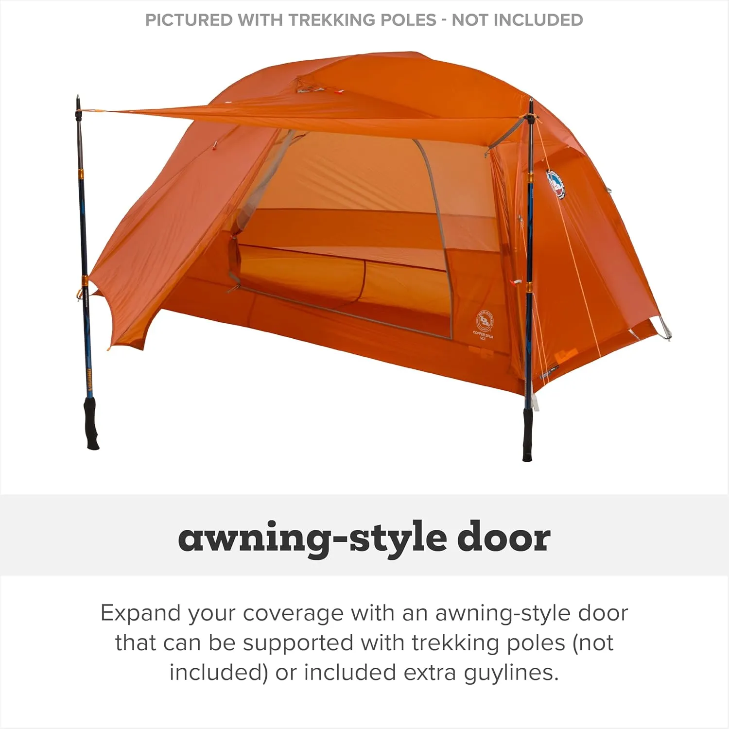 Big Agnes Copper Spur UL - Backpacking Tent for Camping, 3 Season, Ultralight, Waterproof, Anodized Poles