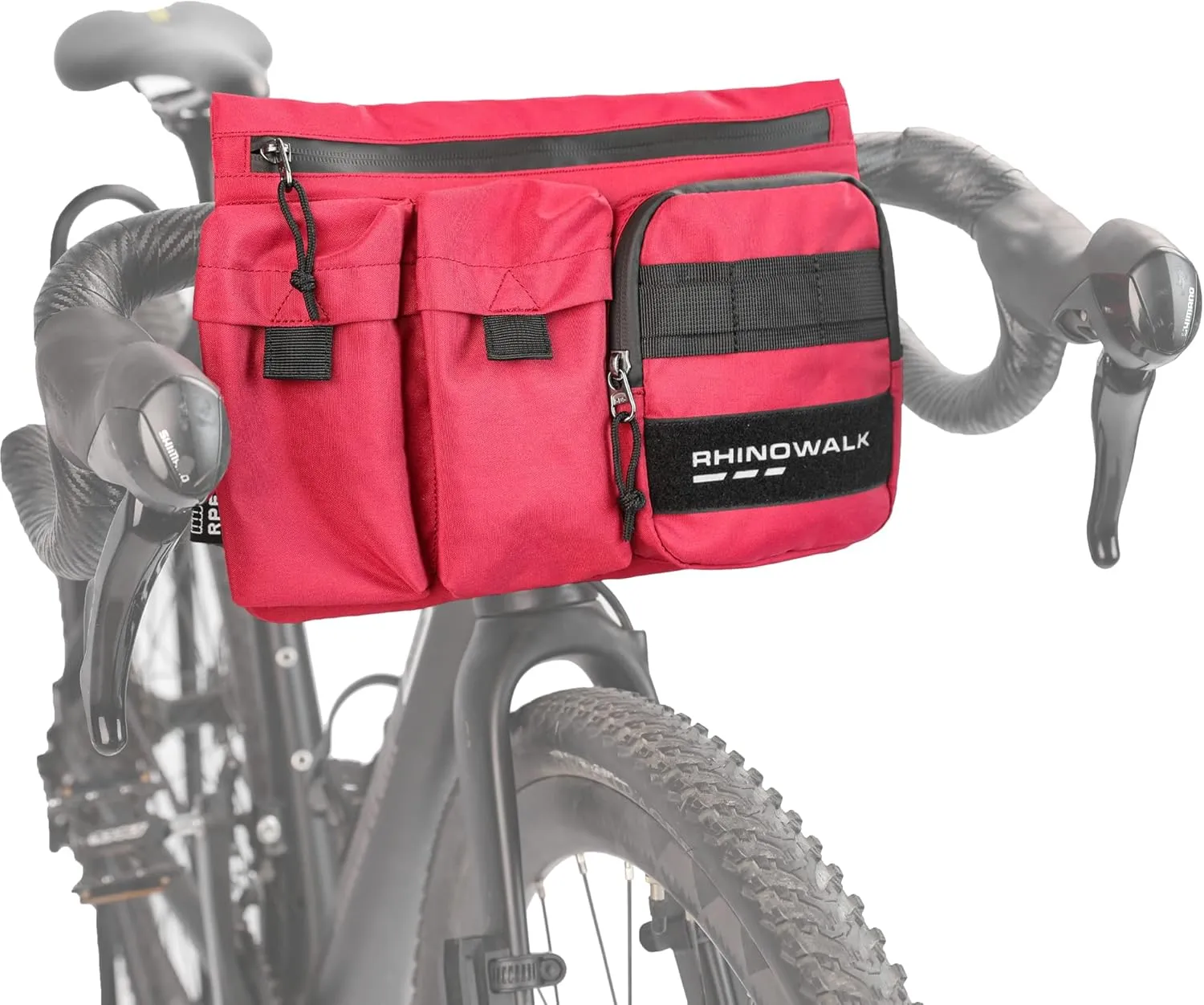 Bike Handlebar Bag Bicycle Front Bag Shoulder Bag Storage Bag with Shoulder Strap for Road Mountain Bike Cycling Travel