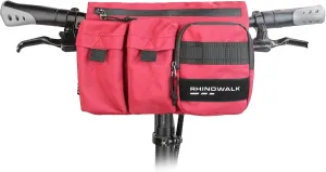 Bike Handlebar Bag Bicycle Front Bag Shoulder Bag Storage Bag with Shoulder Strap for Road Mountain Bike Cycling Travel