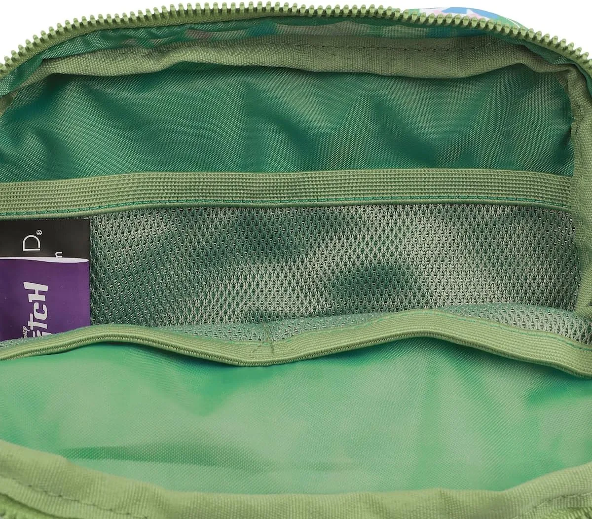 Bioworld Stitch Tropical Print 7.75" Green Fanny Pack