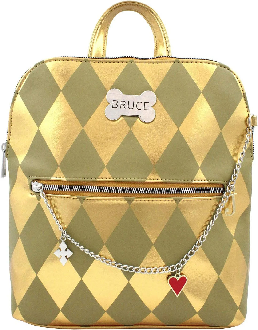 Birds of Prey Harley Quinn Boobytrap Battle Jumpsuit Overalls Costume Design Backpack Purse Bag