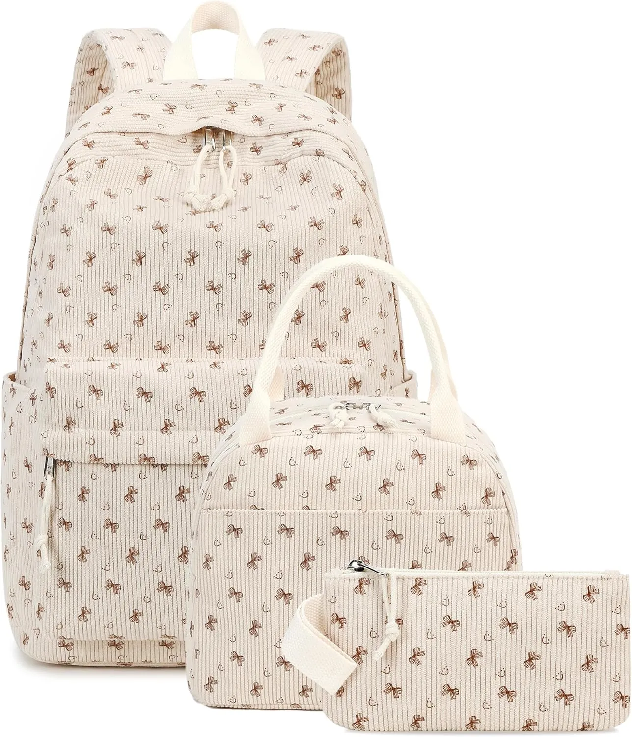 Bluboon School Backpack Teens Girls Boys Kids School Book Bags with Lunch Box Pencil Bag